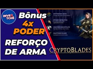 CRYPTOBLADES COMO TER X4 PODER NAS ESPADAS