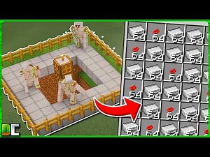 MELHOR FARM de FERRO do Minecraft 26.1!? (2600+ ITEMS POR HORA!)