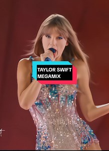 Taylor Swift Mega Mix Taylor Swift megamix is ​​a collection of mashups or mixes of Taylor Swift's popular songs from various eras, often combining hundreds of songs into one long duration. If you like it, we will continue with part 2. #taylorswift #swifttok #erastour #TSTheErasTour #megamix