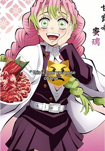 Exploring Obanai and Mitsuri's Playful Poses