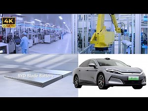 How to Produce an Electric Car Battery? Byd’s Battery Manufacturing Factory