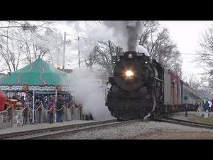 PM 1225 Polar Express goes to the North Pole in 4K