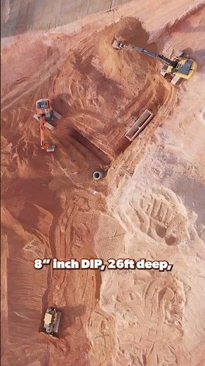 Laying Pipe with a Trench Box #construction