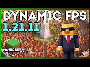 How To Download Dynamic FPS In Minecraft 1.21.11