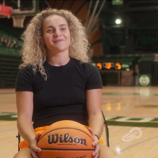 With basketball season right around the corner, McKenna Hofschild talks about her goals and how she wants to impact the community #fyp #interview #viral #colorado #coloradostateuniversity
