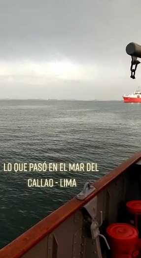 Truenos y Relámpagos en el Mar del Callao