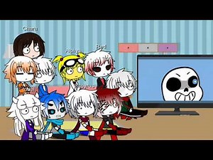 Undertale family react to Christmas party au