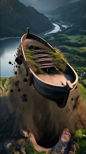 Lifting Noah's Ark out of Mount Ararat