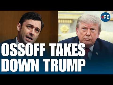 ‘A King Doomed To Fall’: Ossoff’s Fiery Attack On Trump Goes Viral | WORLD NEWS | US NEWS