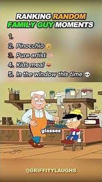 Ranking Random Family Guy Moments 😂