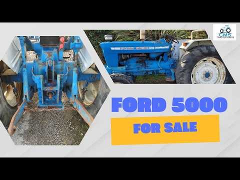 Ford 5000 Tractor Walkaround & Test Drive | 3.8L Diesel, Hydraulics & Running Engine - For Sale!