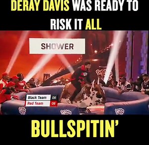 91K views · 513 reactions | How y'all gonna push DeRay Davis in there like that?  Could he be our next "Bullspitin" champ? Nick Cannon Presents: Wild 'N Out | Nick Cannon Presents: Wild 'N Out | Facebook