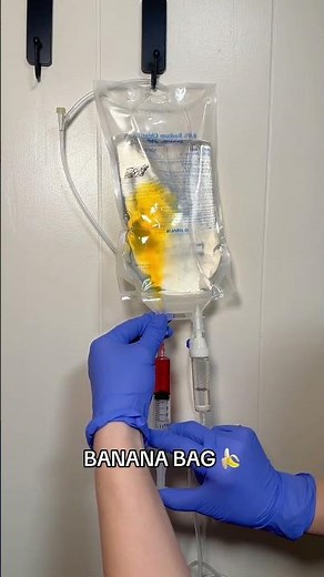 The Banana Bag IV is designed to restore hydration and replenish essential nutrients! #ivtherapy #iv