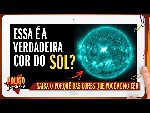 Qual é a Verdadeira Cor do Sol? | PoligoPocket