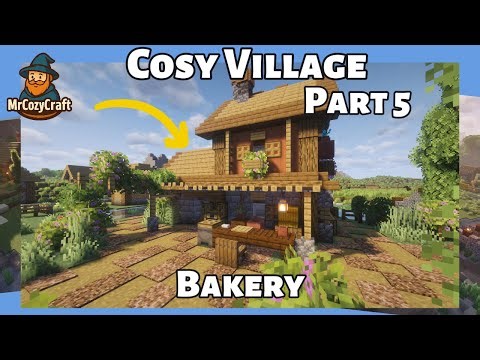 I Built a Cozy Bakery for My Minecraft Village | Timelapse (Part 5)