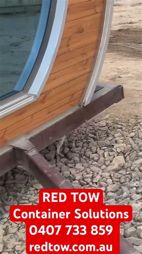 Axle installation on the modular tiny house