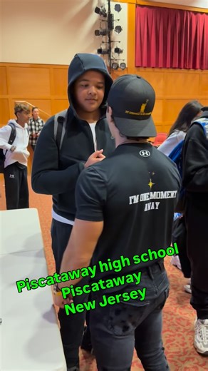 WOW Piscataway high school Piscataway, New Jersey‼️ 7:30am your energy was amazing. It was early but we didn’t even notice. Everyone at Piscataway remember your struggle is your strength and I believe you believe that now. your stories inspire me keep going the world is yours! Thank you so much to Dom Piscataway PD ,Rosemary, everyone at Piscataway high school & the Township of Piscataway for making this happen. I couldn’t have done it without you. It’s an honor to bring this message to Piscataw