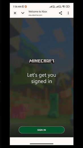 how to sign in in Minecraft | step by step #minecraft #ytshorts #shorts