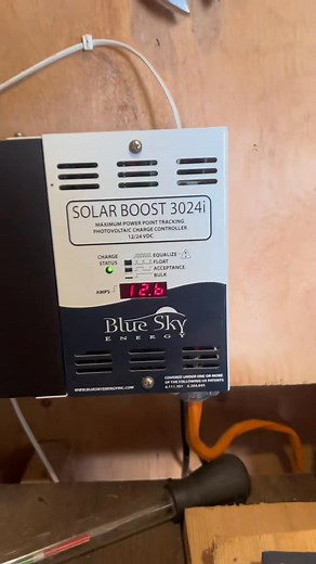 A little tour of a basic 12 V off the grid power system##fyp##offthegrid##solar##solarsystem##solarpower##cabin#cottage#12volt | offthecoastofficial | Facebook
