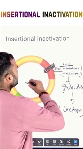 Insertional inactivations 12 biology #biotechnology #neetbiology #boardexam2026 #biologytricks