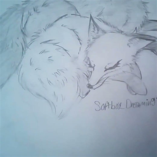 Liang and Kurayami as animals - such cute little guys aren't they? 🐺🦊💕