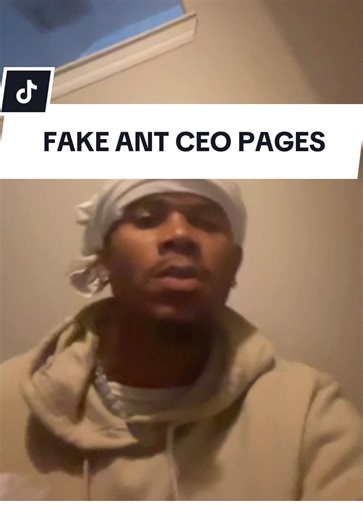 And I don’t care they they posting it’s free promo. I just don’t want anyone thinking it’s me and they may do something crazy or weird and someone thinks im behind it so this Is to protect myself and my brand. @Ant CEO