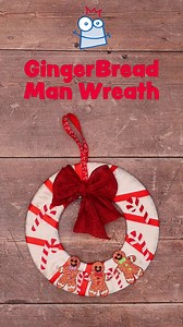 1.1K views · 17 reactions | Bring sparkle and festive joy to your home with this wonderful gingerbread man wreath. What’s your favourite Christmas wreath? SHOP HERE >>> https://www.bakerross.co.uk/craft-wreaths #bakerross #getkidscrafting #christmaswreath #christmas #gingerbread | Baker Ross | Facebook