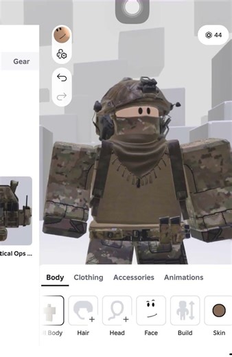 Roblox military outfit idea! #roblox #military