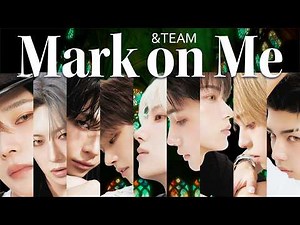 &TEAM【Mark on Me】日本語訳 | かなルビ | ROM | パート分け | 応援ガイド付き