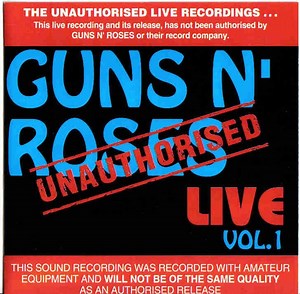 Guns N' Roses - Live Vol. 1