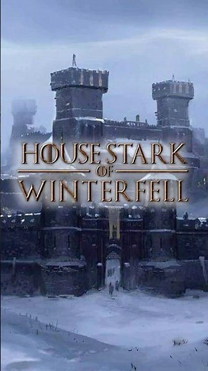 House Stark of Winterfell: Game of Thrones A Song of Ice and Fire