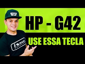 COMO FORMATAR NOTEBOOK HP G42