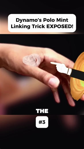 Dynamo’s Polo Mint Linking Trick EXPOSED !!! | Part 3 #dynamo #usa #magic #illusionrevealed #streetmagic