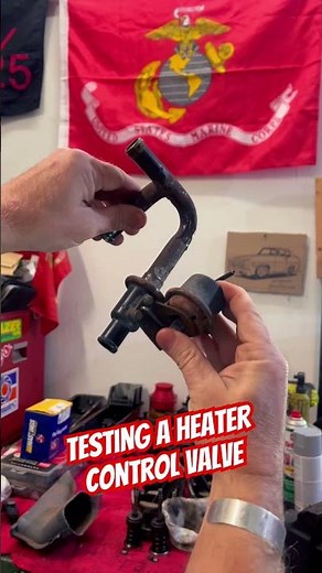 How to test a heater control valve #diy #heat #cars #tips #howto