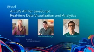 Real-time Data Visualization and Analytics - ArcGIS API for JavaScript
