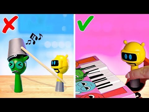 Sprunki’s Music Lesson Went OFF SCRIPT 😳🎶 DIY Cardboard House Chaos