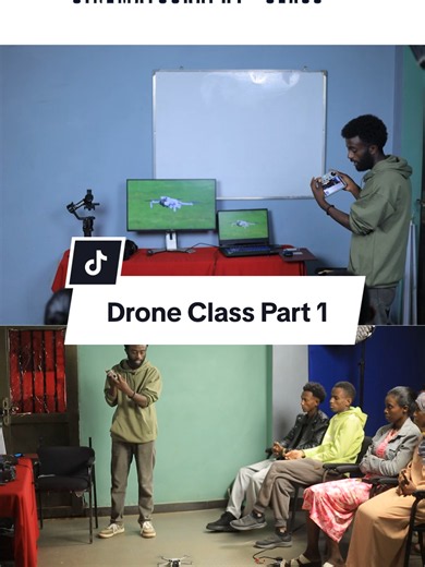 Drone Class Part 1: Sabaaf Skill Nekemte Cinematography Course