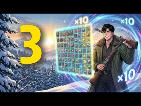 10x Time Speed + Infinite Storage: Insane Hunting in the Wild Khingan Mountains!--3