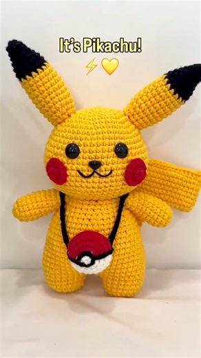 2.3K views · 91 reactions | Pika Pika Pika Chuuuuuu #crochetpikachu #pikachugirl #crochetiqueus #crochetpattern #crochet #etsypattern #amigurumi #amigurumist #amigurumilovers #cuteamigurumi #handmade #handmadewithlove #yarnaddict #instacrochet #crochetersofinstagram #crochetinspiration #crochetart #crochetplushies #crochetgirlgang #releasepatterns | Crochetique | Facebook