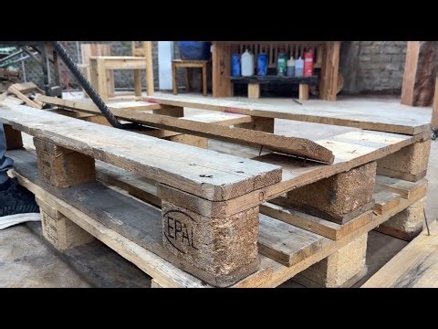 Pallet Revival: "When Old Pallets Meet Skilled Hands: Amazing Dog House Makeover"