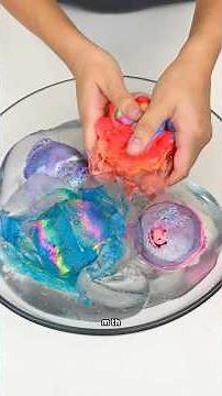 Adding Bath Bombs In Slime (GONE WRONG)