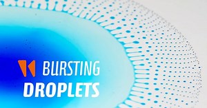 Bursting droplets | Video
