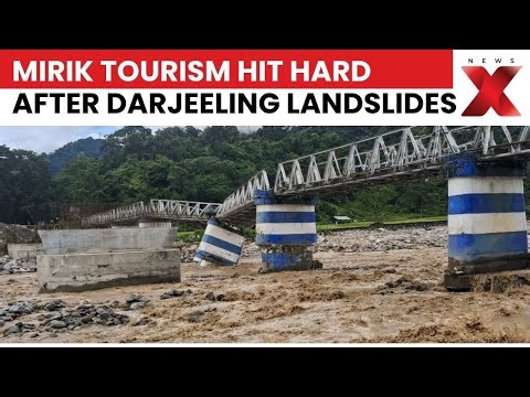 Mirik Tourism Hit Hard After Darjeeling Landslides, Businesses Vacated | NewsX