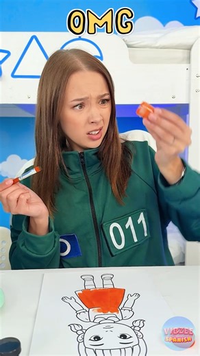 Desafío de la Muñeca del Juego del Calamar 🎨🦑