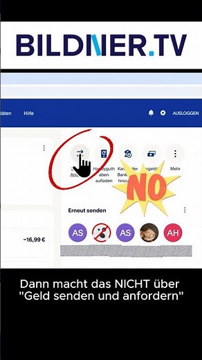 NEVER do THAT with PayPal – otherwise your money is gone!