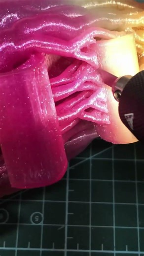 Remove 3D print supports cleanly and easily. #hanboost #3dprinting #ultrasoniccutter #makerspace