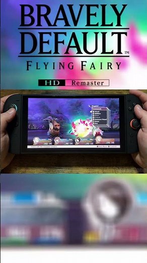 Bravely Default HD Remaster Nintendo Switch 2 Gameplay