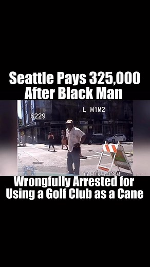 Seattle Pays 325,000 After Black Man Wrongfully Arrested for Using a Golf Club as a Cane #ericjaystreetnews #fblifestyle Eric Johnson..Part 4 | Eric Johnson