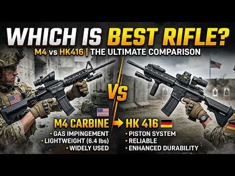 HK416 vs M4 – Which Rifle Is Better?