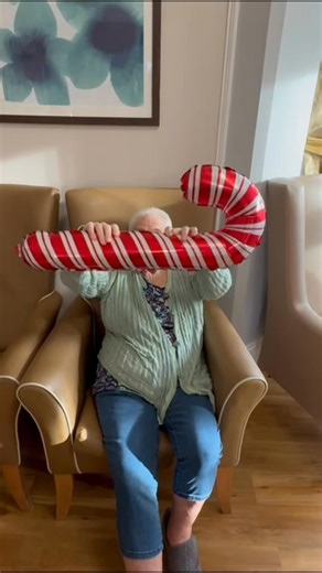 Festive Fun at Eastham Care Home! 🎄 Our wonderful residents had a fun time this morning during our Christmas-themed stretch exercises! Everyone got into the festive spirit as we incorporated baubles, tinsel, and elves into our gentle movement session. Well done to everyone who joined in! #EasthamCareHome #ChristmasActivities #ActiveAging #FestiveFun | Eastham - Runwood Homes Senior Living